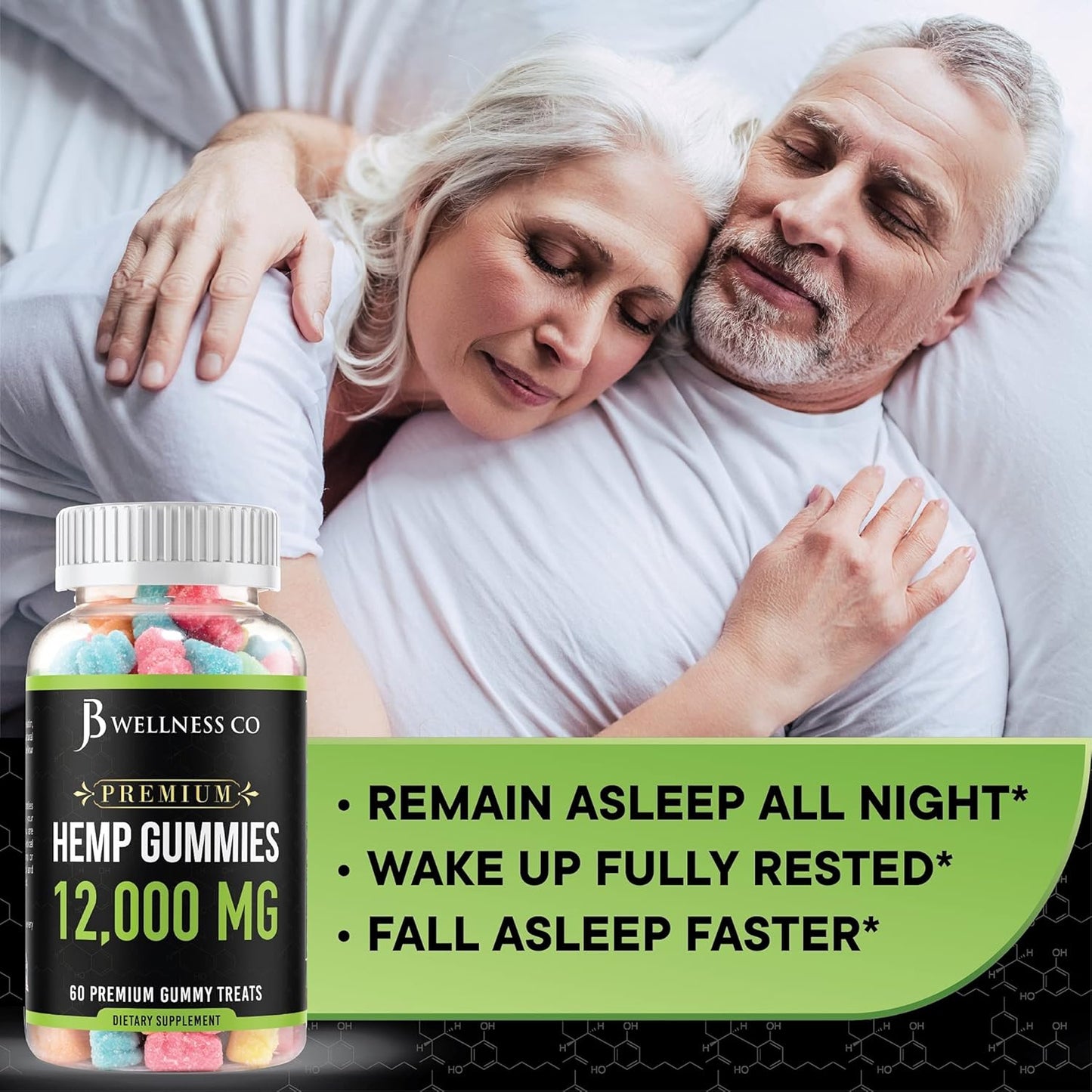 2-Packmetabolism boosterGummies Premium 12,000 with Vitamins & Omega 3,6,9 - USA Made - 120 Count