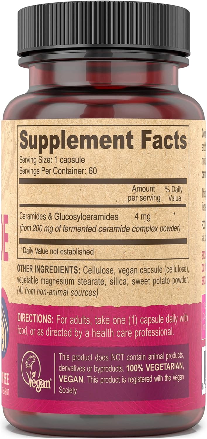 2 Packs of 60 Count DEVA Vegan Vitamins Skin Restoring Ceramide Supplement Tablets