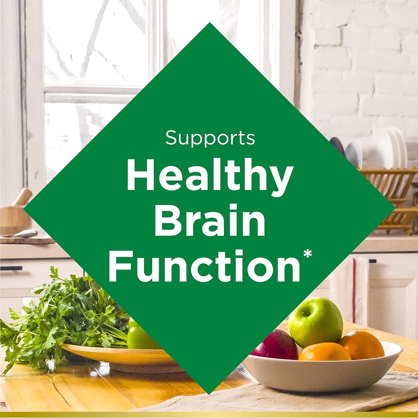 2 Packs of Nature's Bounty Ginkgo Biloba 60 Mg, 200 Capsules - Total of 400 Capsules