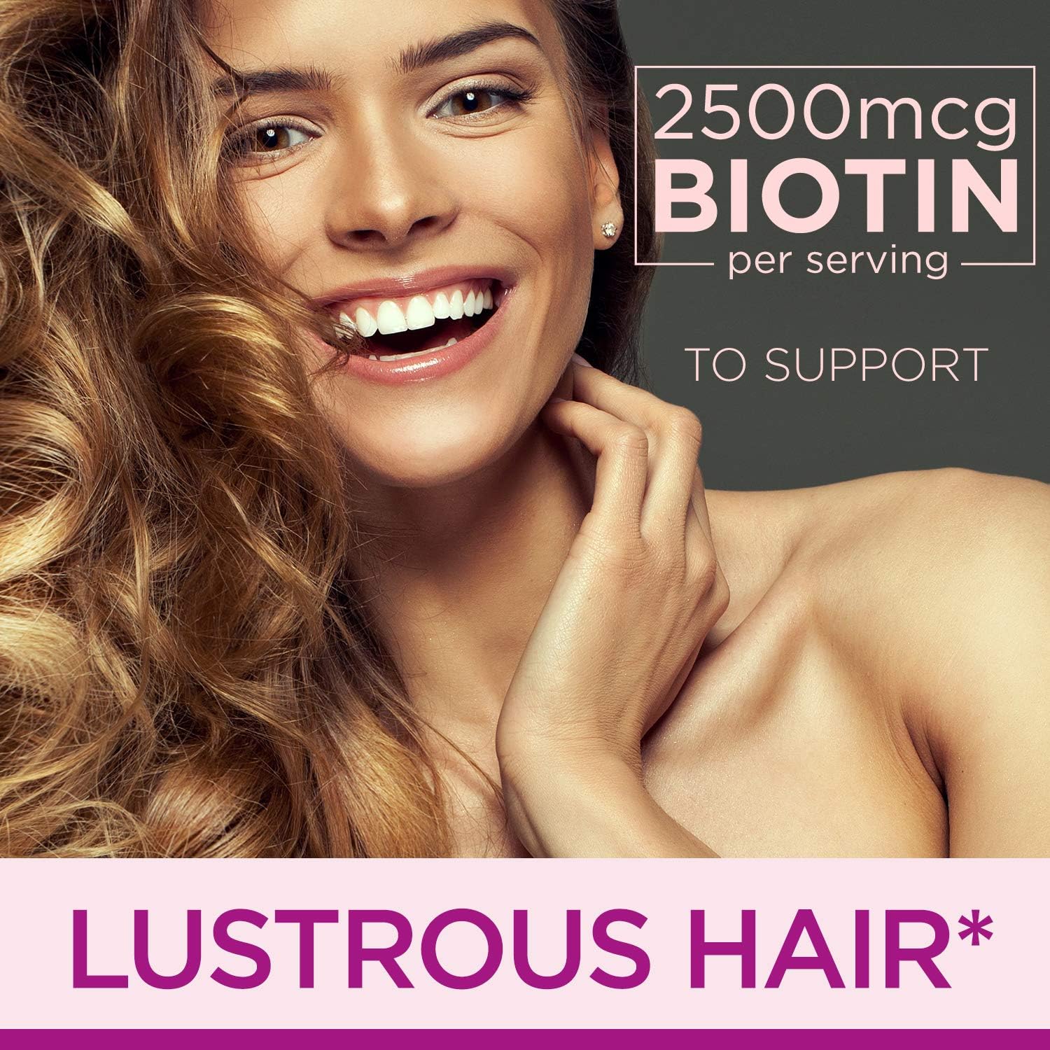 2 Packs of Nature's Bounty Hair, Skin, and Nails Gummies - Strawberry Flavor (80 Count Each)