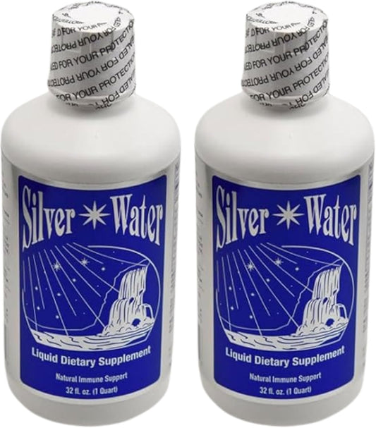2 Quart Special: Silver Water from Silver Water Company - Pure and Refreshing Silver-Infused Water
