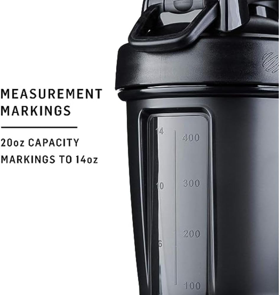 20-Ounce Emerald Green BlenderBottle Classic V2 Shaker Bottle for Protein Shakes and Pre Workout