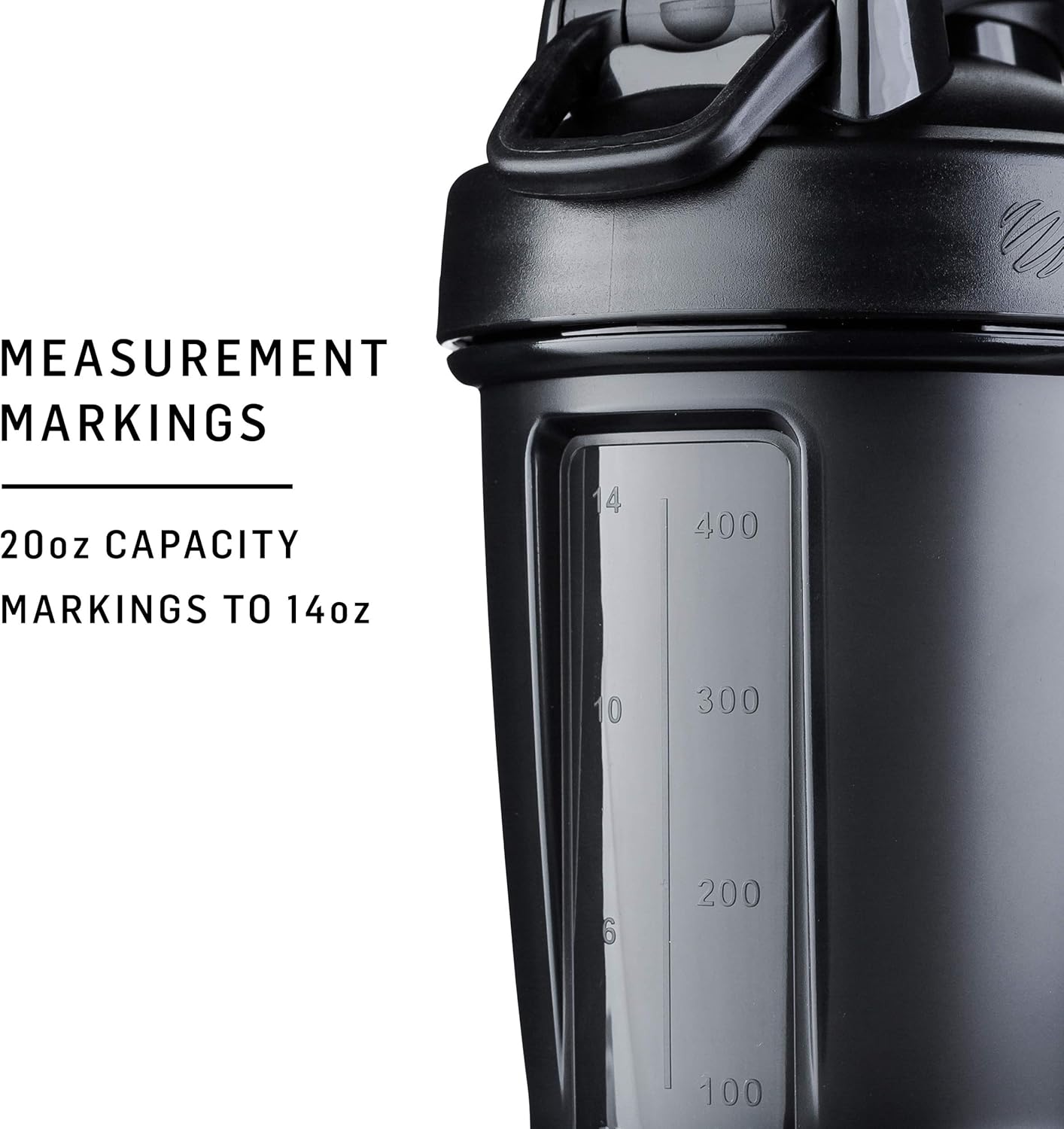 20-Ounce Ocean Blue BlenderBottle Classic V2 Shaker Bottle for Protein Shakes and Pre Workout