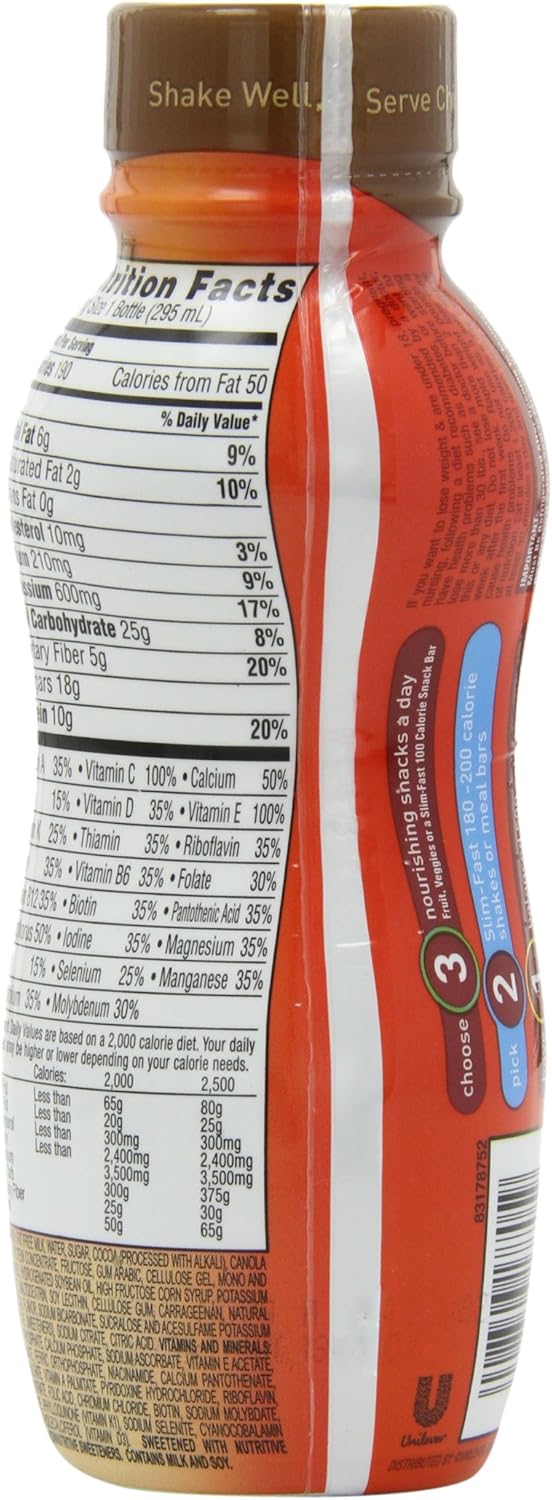 20-Pack SlimFast Ready-to-Drink Shakes Variety Pack