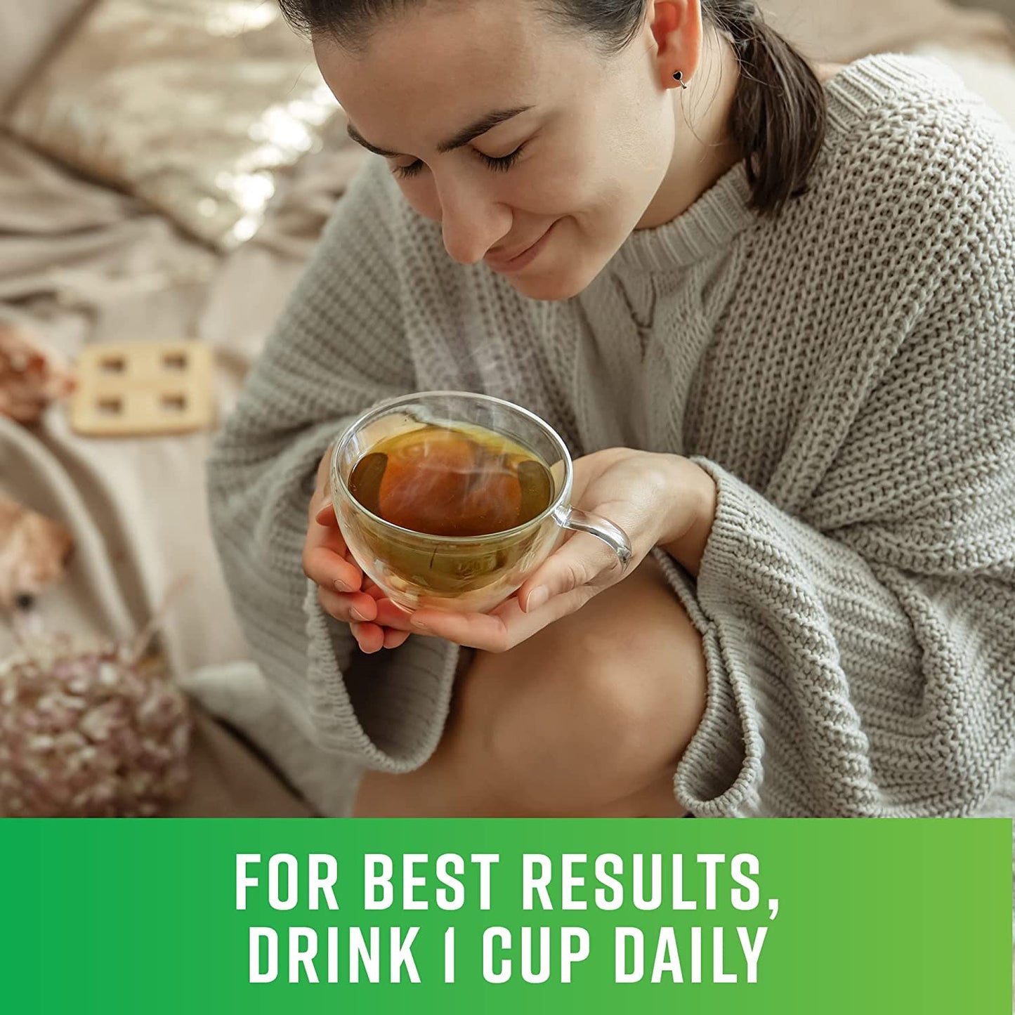 20 Tea Bags of Triple Leaves Brand Nutra-Slim Tea for Weight Loss - Powerful Detox Tea for Dieters