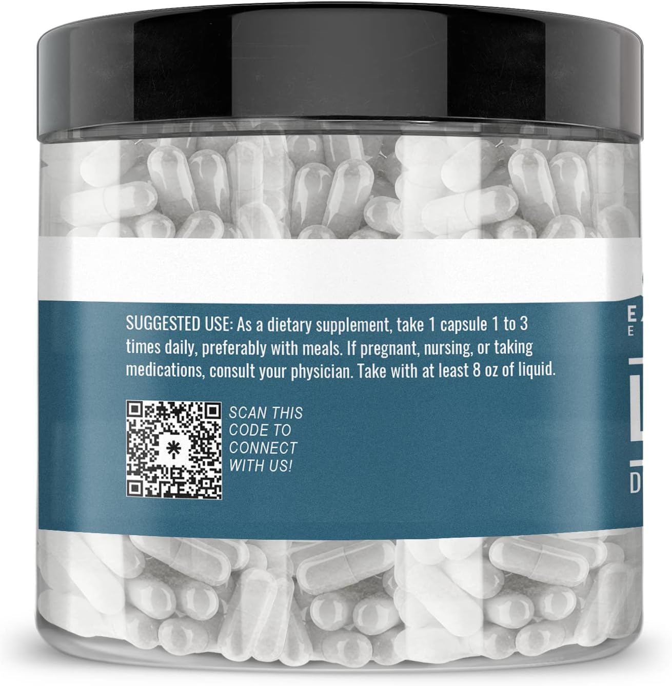 200 Capsules of L-Ornithine HCl for Protein Synthesis by Earthborn Elements