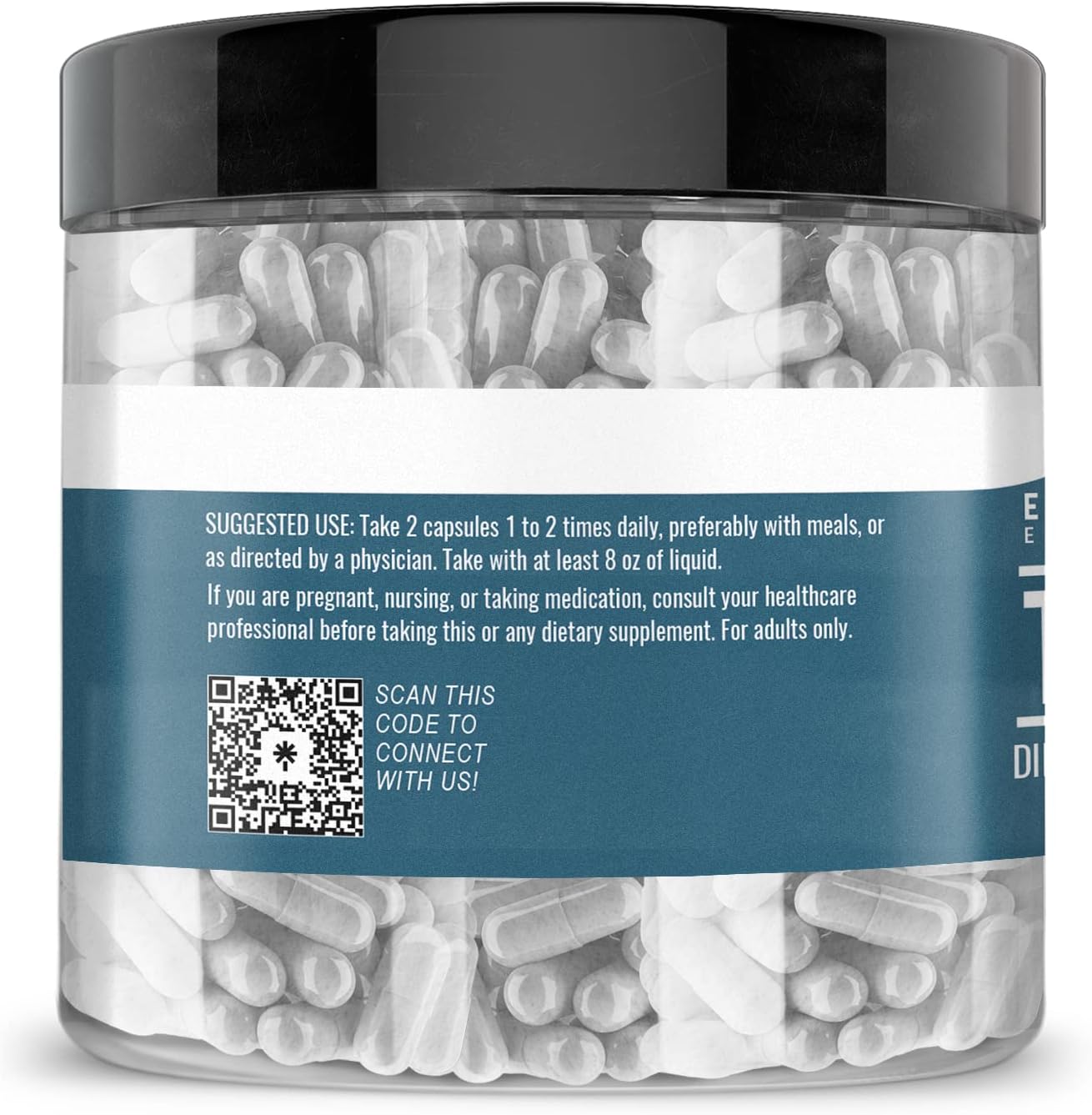 200 Capsules of Pure & Undiluted Taurine by Earthborn Elements - No Additives