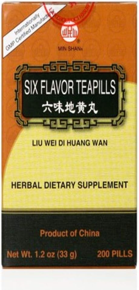 200 ct Plum Flower Liu Wei Di Huang Wan Teapills by Min Shan