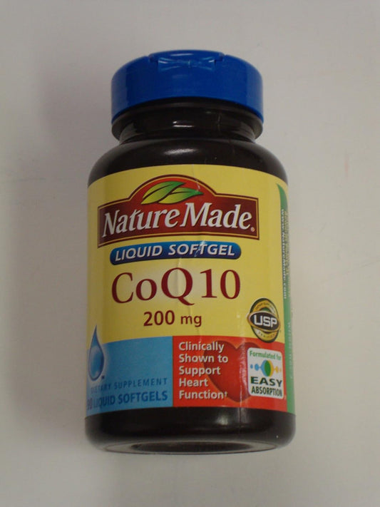 200 mg Nature Made CoQ10 Coenzyme Q10 Softgels - 90 Count