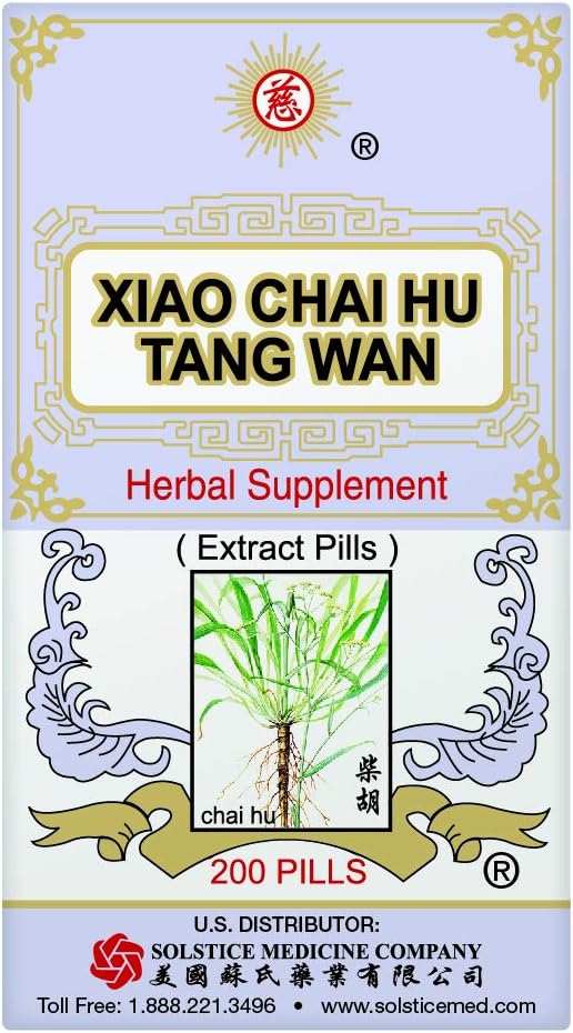 200 Pill Pack of Solstice Xiao Chai Hu Tang Wan Supplement