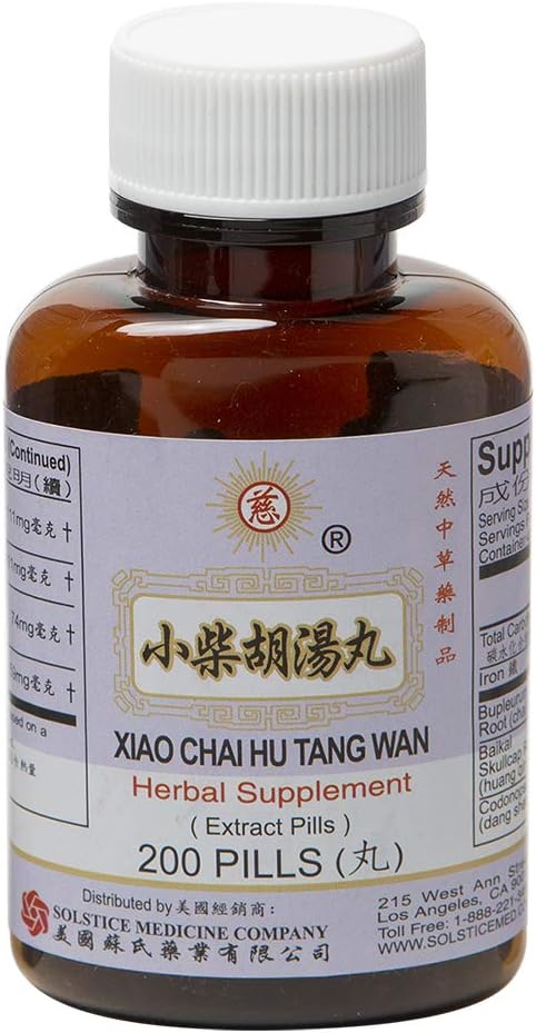 200 Pill Pack of Solstice Xiao Chai Hu Tang Wan Supplement