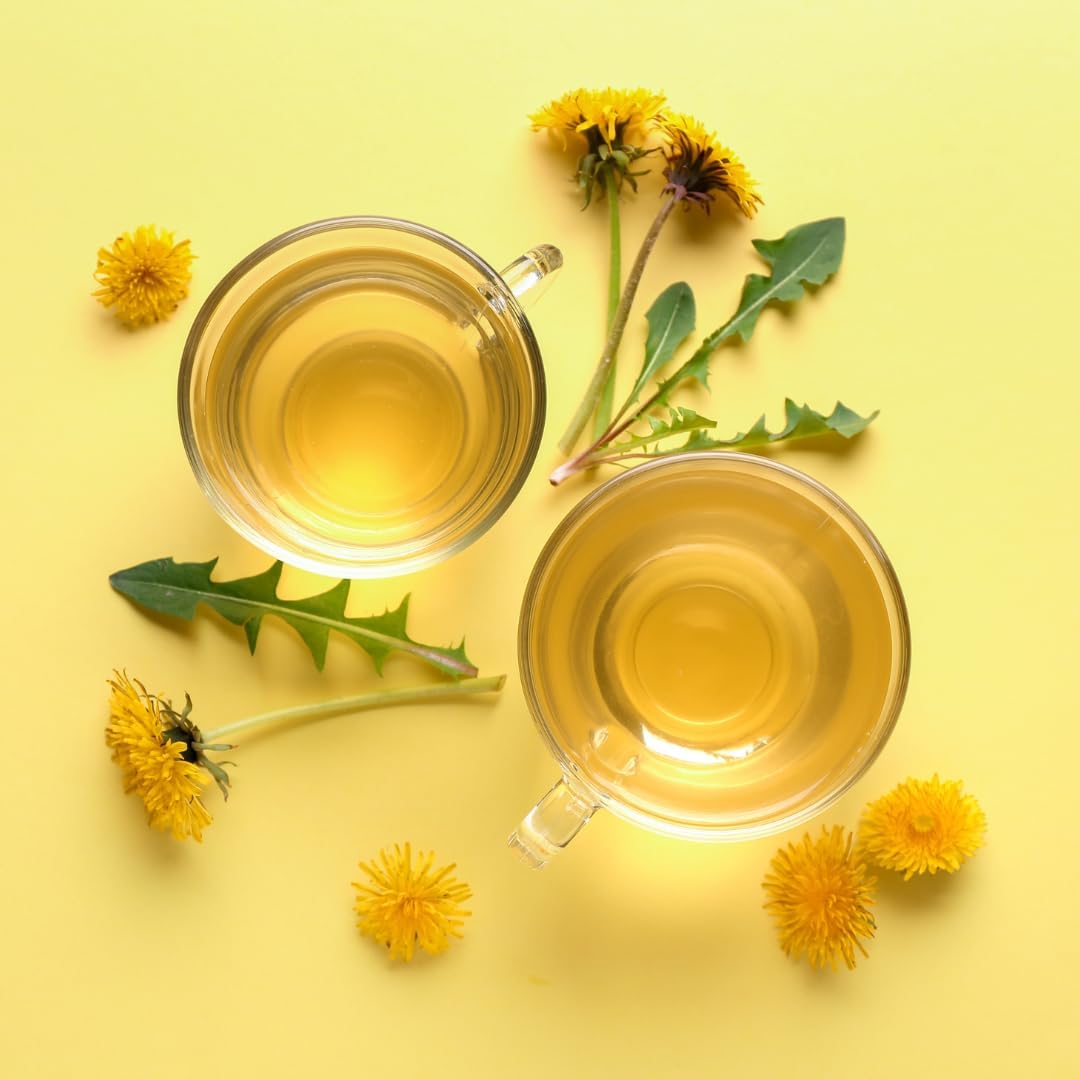 200 Pure Dandelion Root Capsules by Earthborn Elements - No Additives, Undiluted Formula