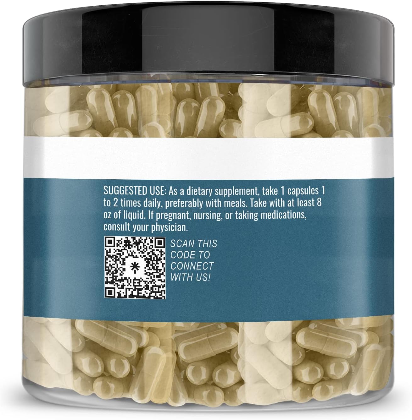 200 Pure & Undiluted Irvingia Capsules by Earthborn Elements - Additive-Free Formula