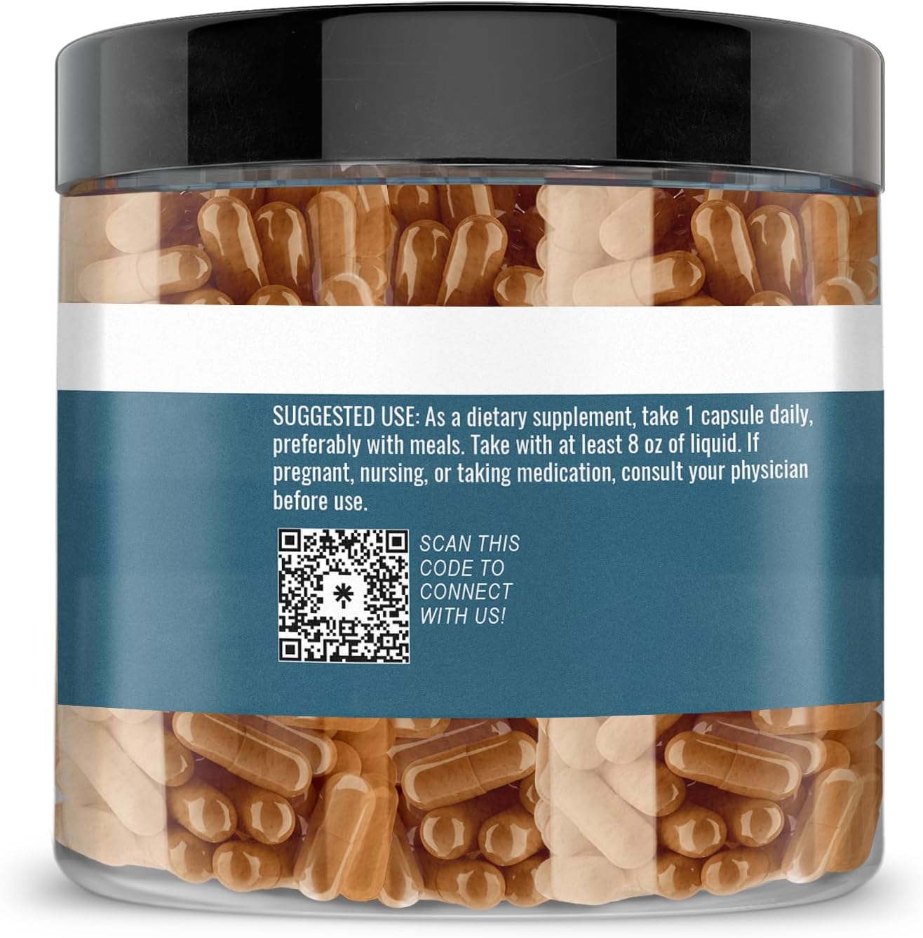 200 Pure & Undiluted Slippery Elm Capsules by Earthborn Elements - Additive-Free Formula