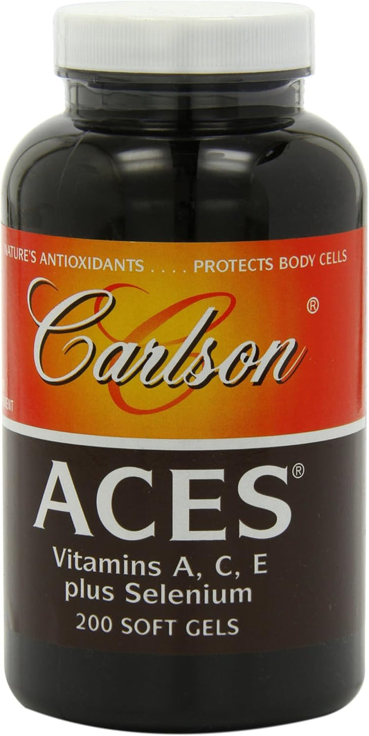 200 Softgel Carlson Antioxidant Formula - Boost Your Health Today!