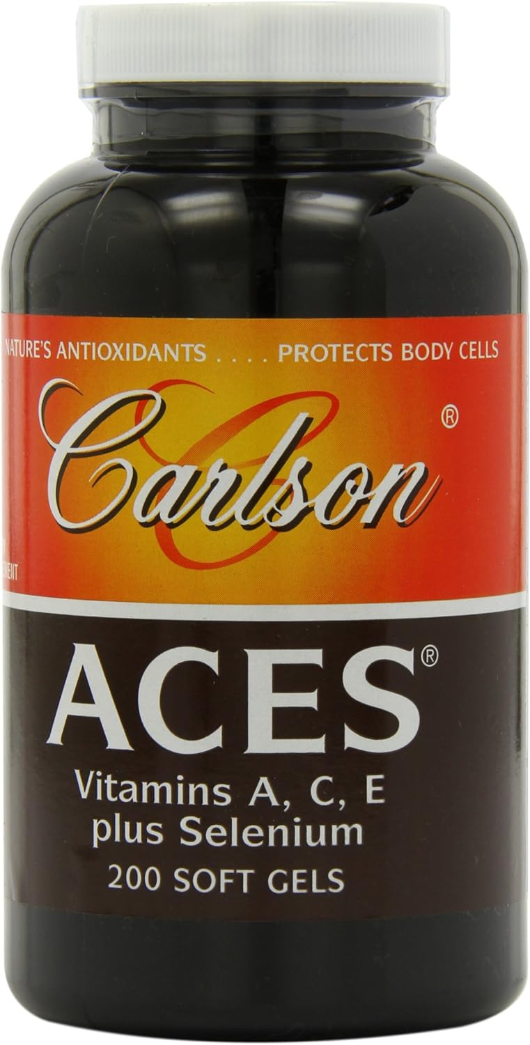 200 Softgel Carlson Antioxidant Formula - Boost Your Health Today!