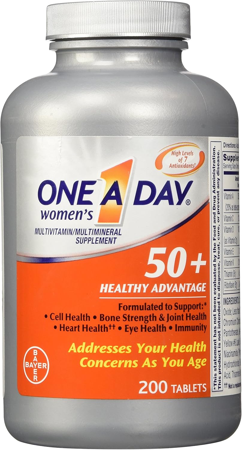 200 Tablets One A Day Women's 50 Plus Healthy Advantage Formula