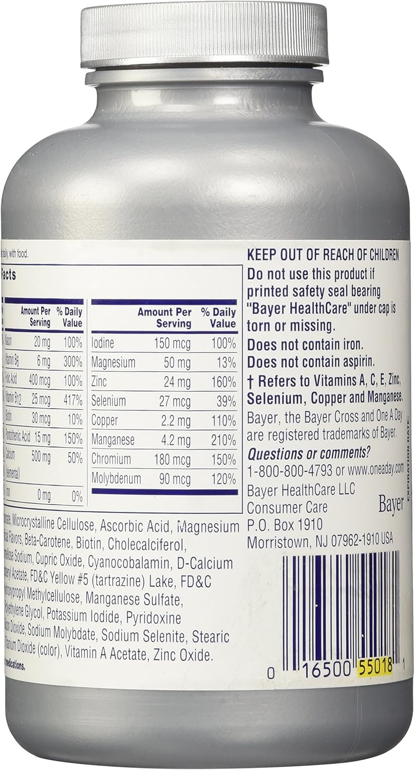 200 Tablets One A Day Women's 50 Plus Healthy Advantage Formula