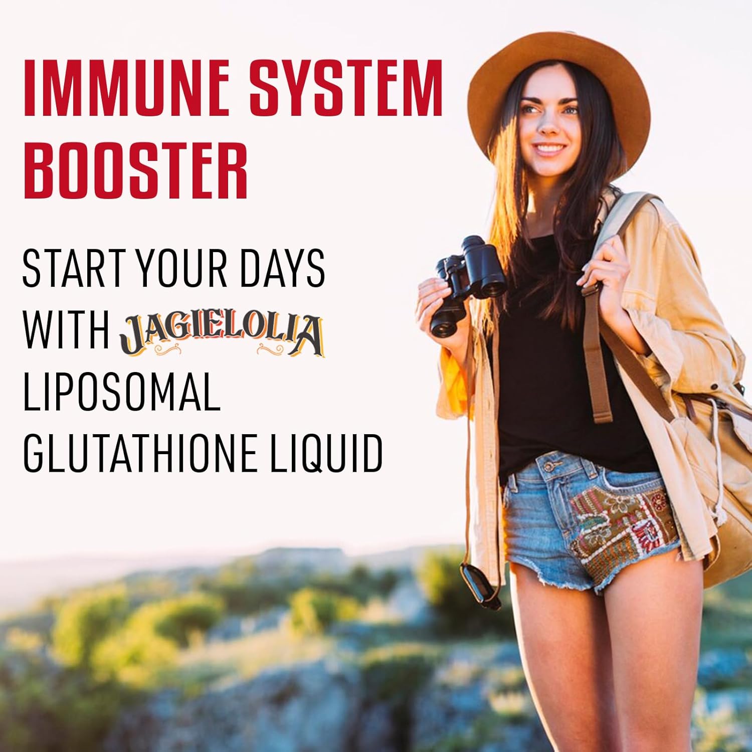 2000mg Liposomal Glutathione Liquid Drops for Liver Detox, Brain Function, Energy - 2 Fl.Oz