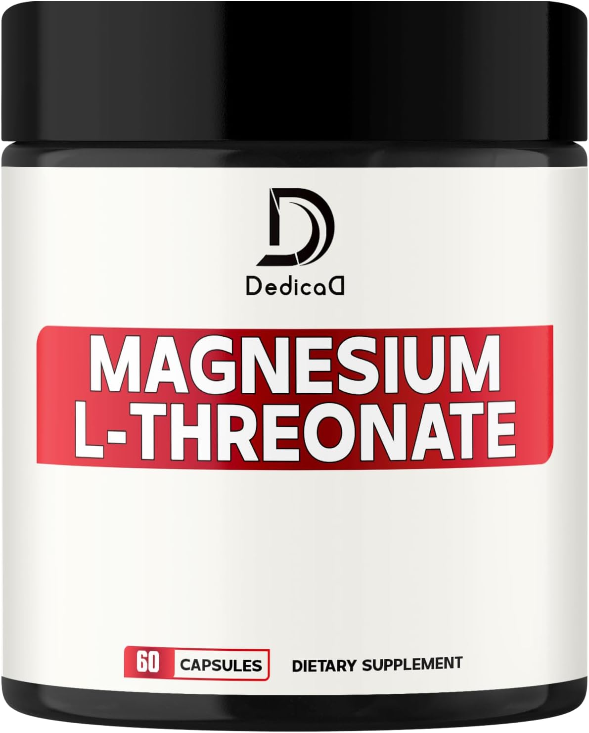 2000mg Magnesium L-Threonate Capsules - 144mg Elemental Magnesium - 60 Capsules