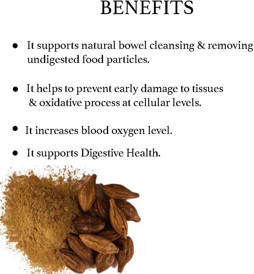 200g Bixa BOTANICAL Haritaki Powder | Terminalia Chebula | Natural Bowel Cleansing Supplement | Ayurvedic & Vegan-Friendly | Non-GMO