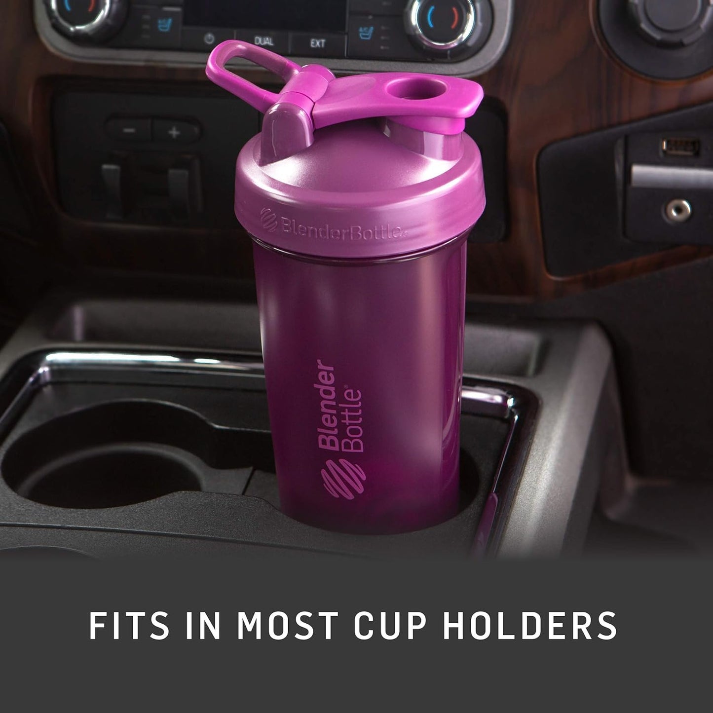 20oz BlenderBottle Classic V2 Shaker Bottle in Pebble Grey - Ideal for Protein Shakes and Pre Workout