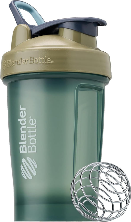 20oz BlenderBottle Classic V2 Shaker Bottle in Tan - Ideal for Protein Shakes and Pre Workout