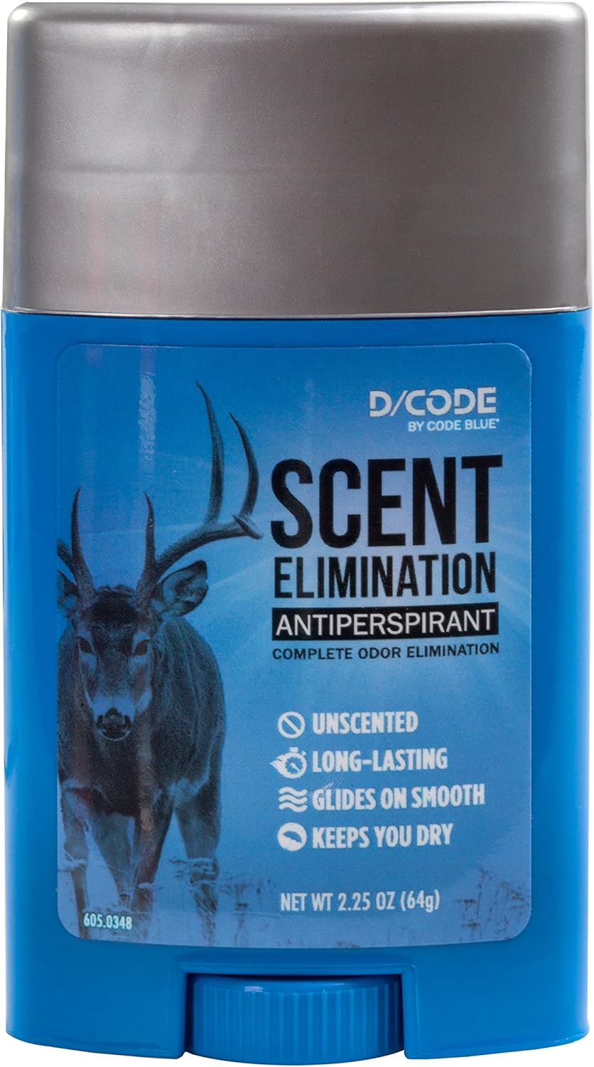 2.25 oz Unscented Code Blue Scent Elimination Antiperspirant