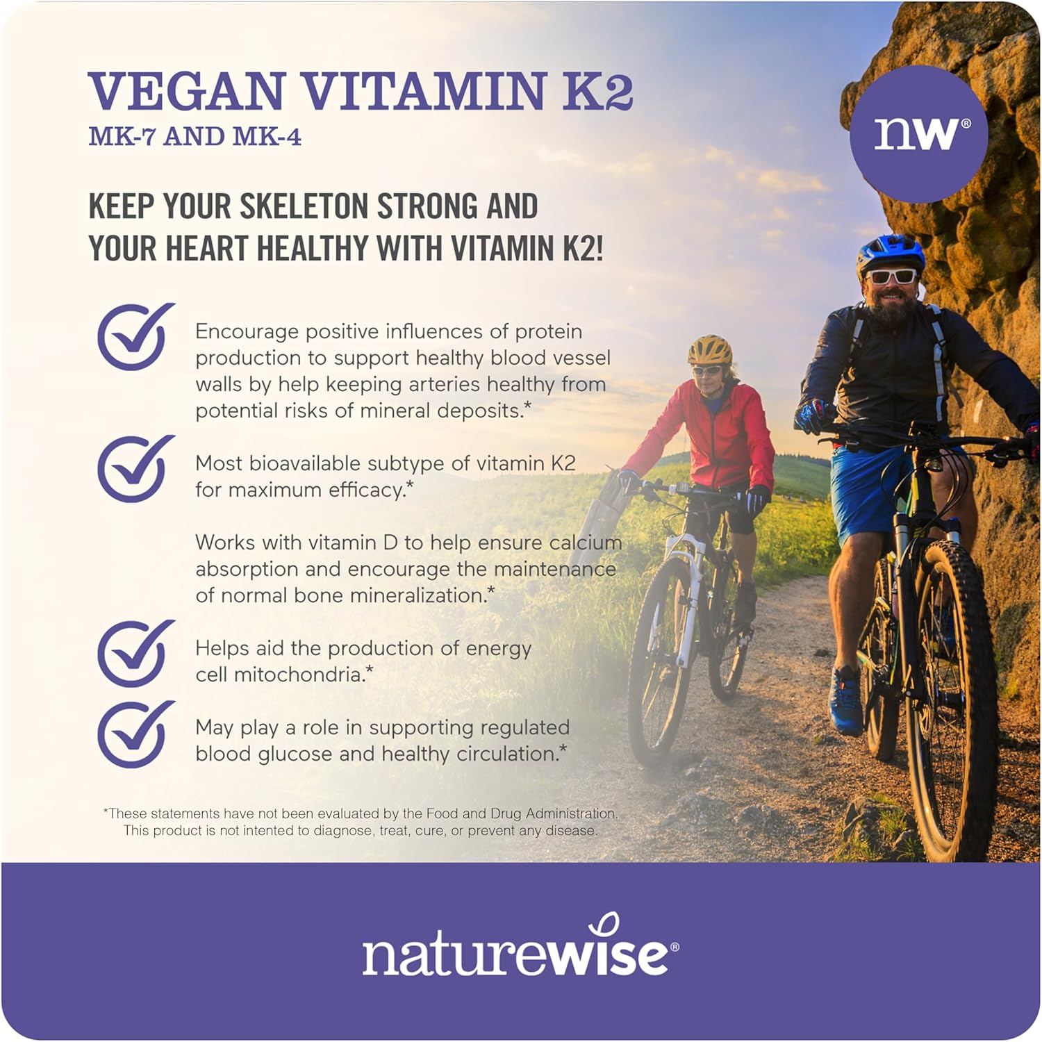 2250mg Turmeric Curcumin with BioPerine, Vegan Vitamin K2 MK-7, and MK4 - 180 Count & 90 Softgels by NatureWise