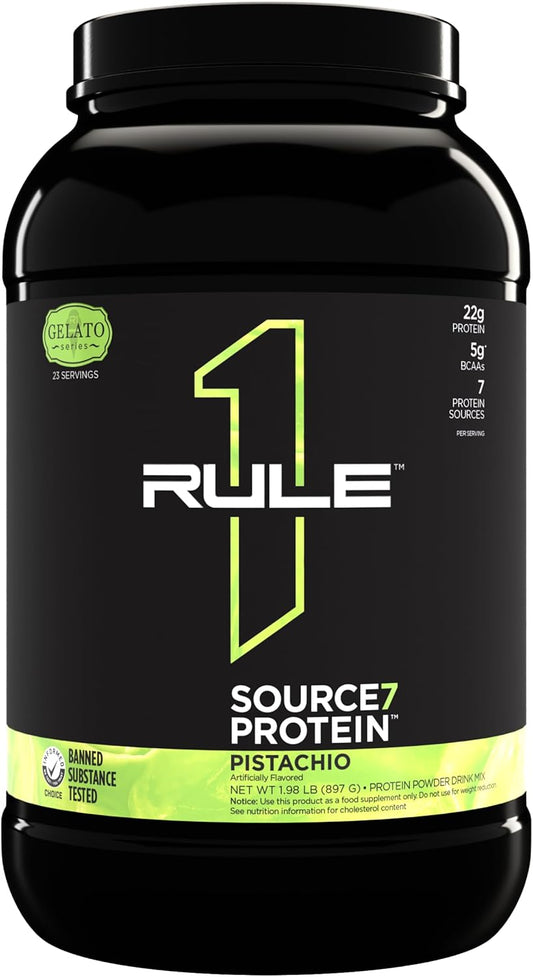 22g Sustained Protein Gelato-Inspired Powder with 10g EAAs - 2 Pounds, Pistachio Gelatio Flavor