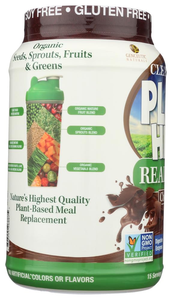 2.3 Pound Genceutic Naturals Chocolate Plant-Based Real Meal
