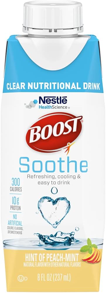 24 Count BOOST Soothe Peach-Mint Immune Support Supplement