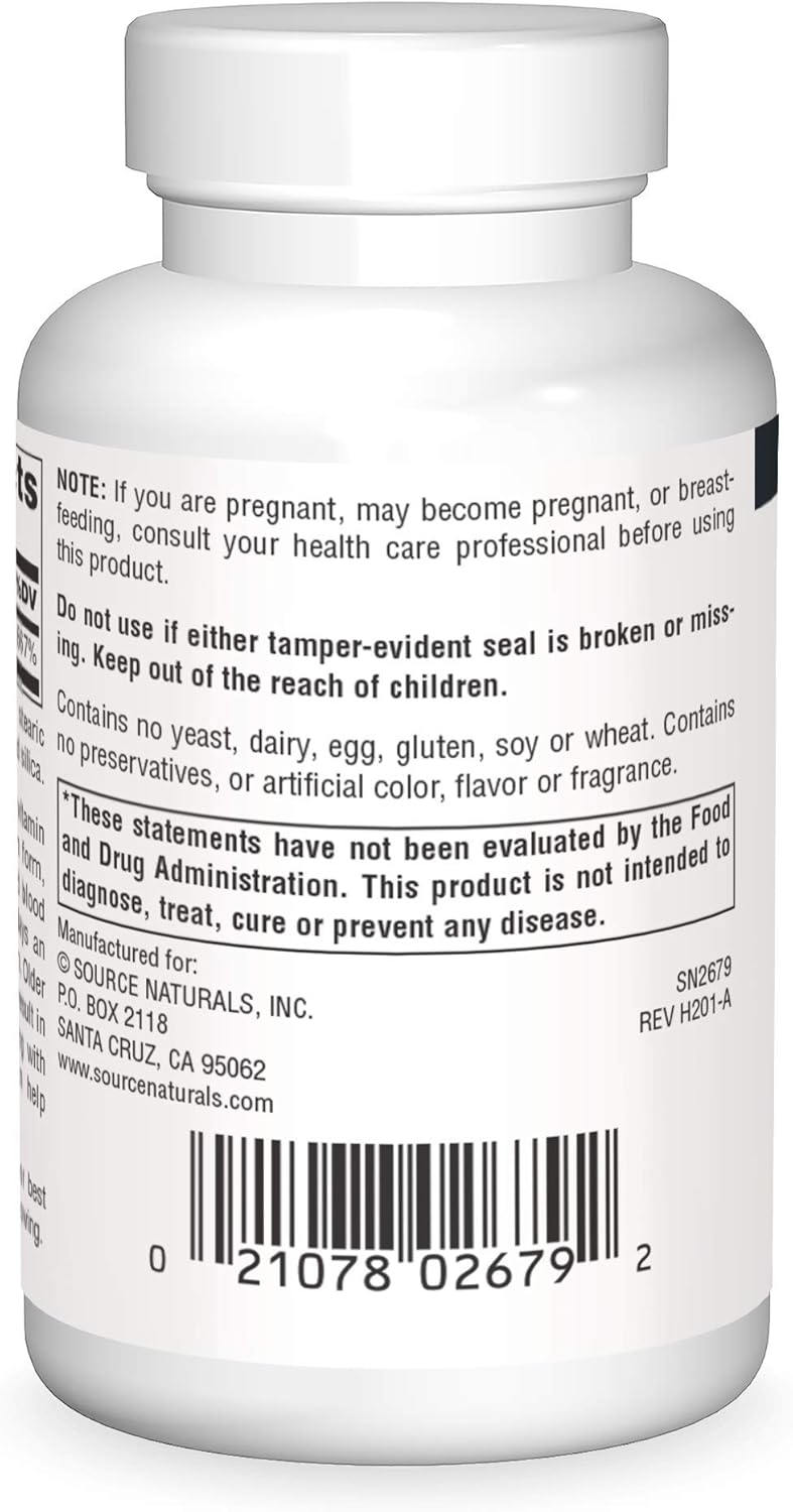 240 Cherry-Flavored MethylCobalamin Vitamin B-12 Lozenges, 1 mg by Source Naturals