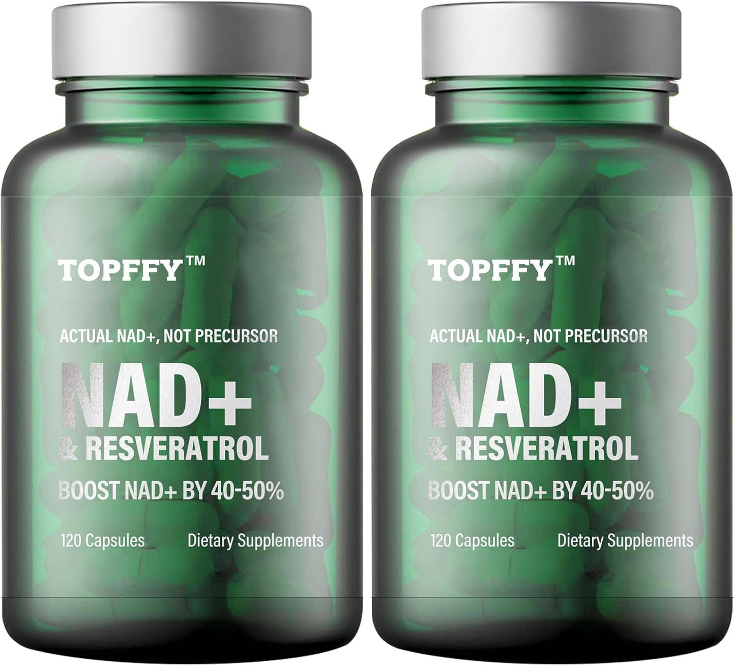 240 Softgel NAD+ & Resveratrol Supplement for Cellular Energy & Aging Defense