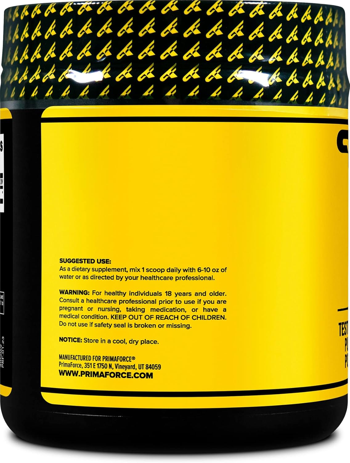 250 Grams PrimaForce Taurine Powder - Non-GMO & Gluten-Free Dietary Supplement