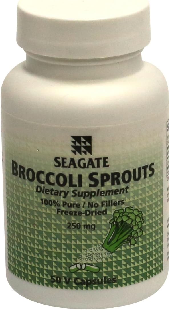 250 mg Seagate Broccoli Sprouts Capsules - Pack of 50