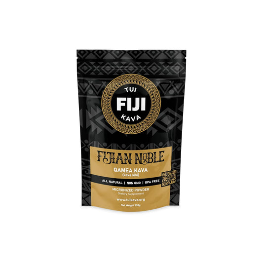250g Premium Micronized Noble Fijian Kava - Individual Size for Morning/Daytime Use - Enhance Focus, Mood, and Sleep - Stress Relief - No Straining