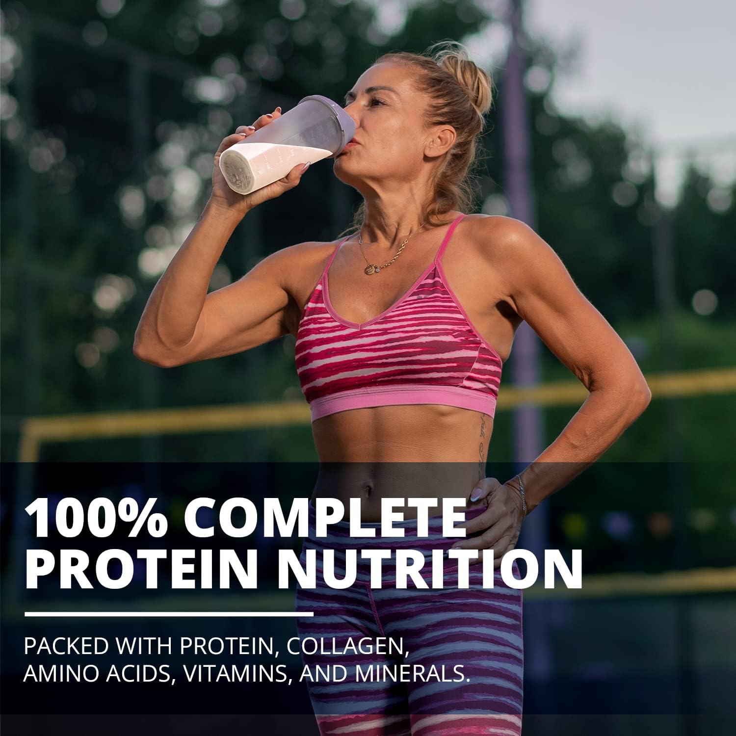 25G Grass Fed Beef Bone Broth Protein with Collagen Peptides - Paleo & Keto-Friendly Vanilla Protein Powder - Gluten-Free, Sugar-Free Dairy-Free - 615g