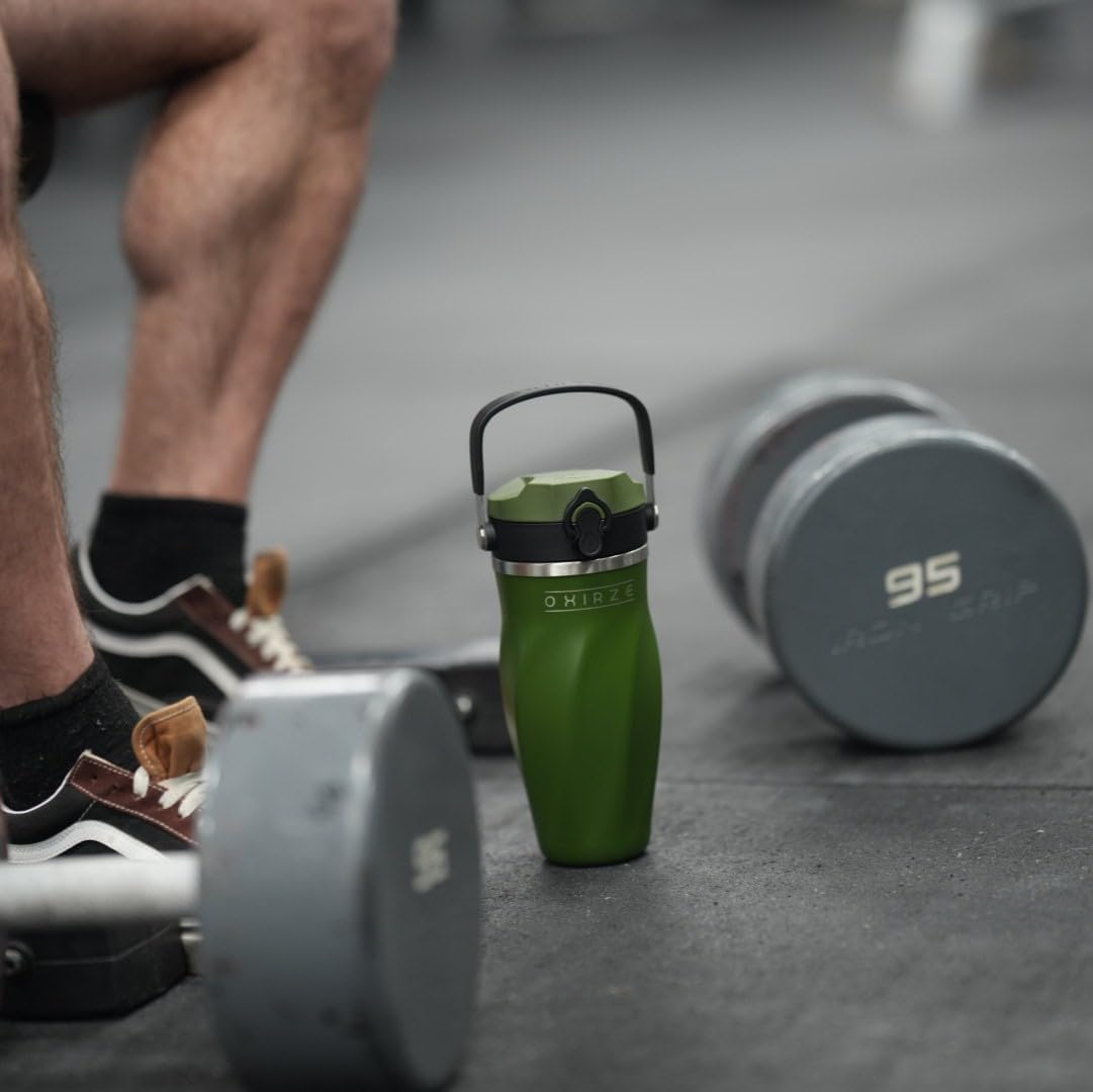 26oz Double Wall Stainless Steel Shaker Bottle - Ideal for Protein Shakes, Smoothies, Cocktails - Leak-Proof, Copper-Insulated, BPA-Free - No Mixing Tools Needed