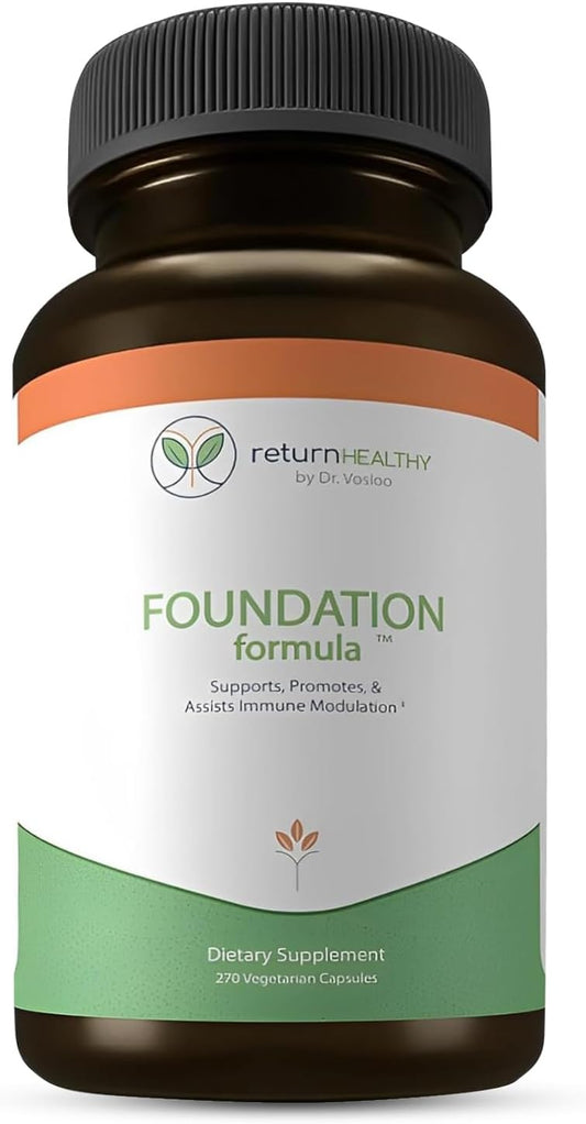 270 Capsules Immune Support Supplement with Japanese Knotweed Root, Cat's Claw, Milk Thistle & Resveratrol - Non-GMO, All-Natural Vegan Formula for Healthy Foundation
