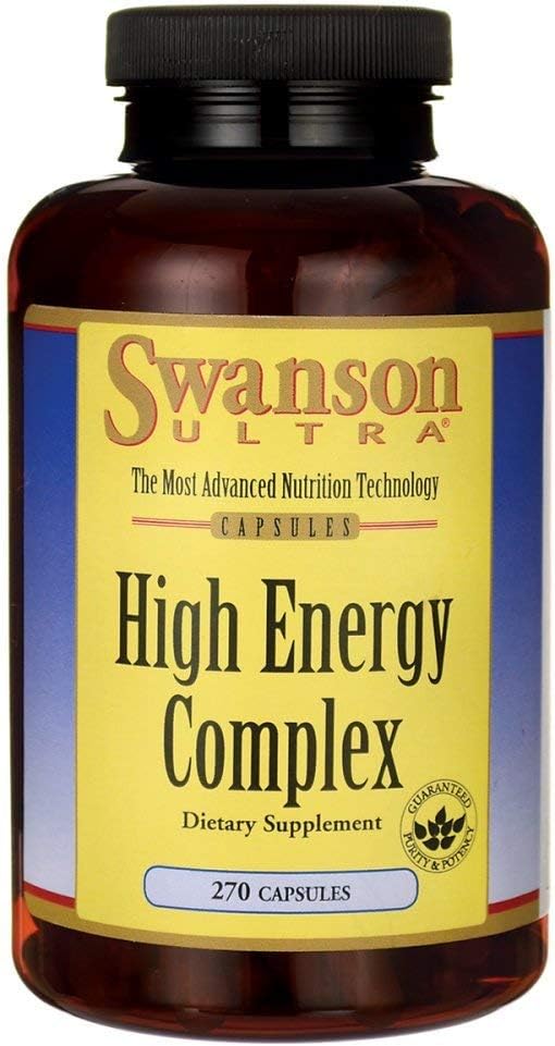 270 Capsules Swanson Ultra High Energy Complex for Enhanced Vitality
