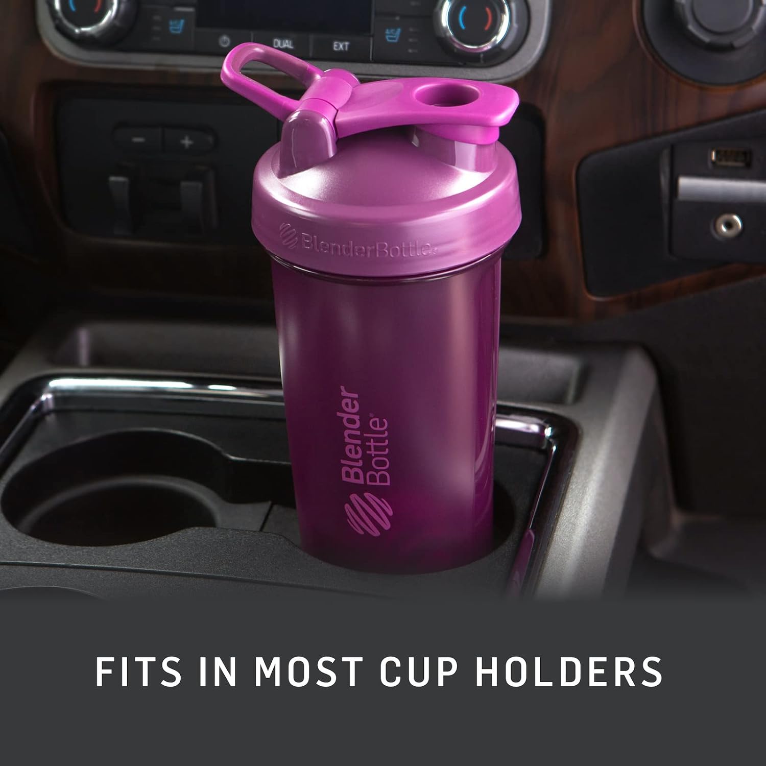 28 oz Light Pink BlenderBottle Classic V2 Shaker Bottle for Protein Shakes & Pre Workout
