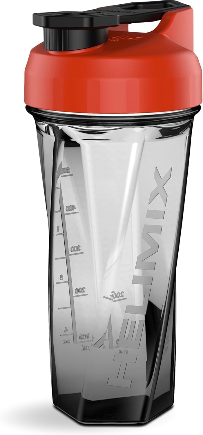29 oz HELIMIX 2.0 Vortex Blender Shaker Bottle - No Shake Accessories Needed, Odor Resistant, Leak Proof, Durable & Easy to Clean