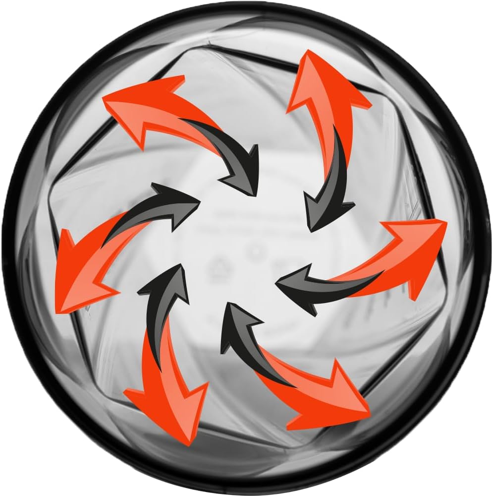 29 oz HELIMIX 2.0 Vortex Blender Shaker Bottle - No Shake Accessories Needed, Odor Resistant, Leak Proof, Durable & Easy to Clean