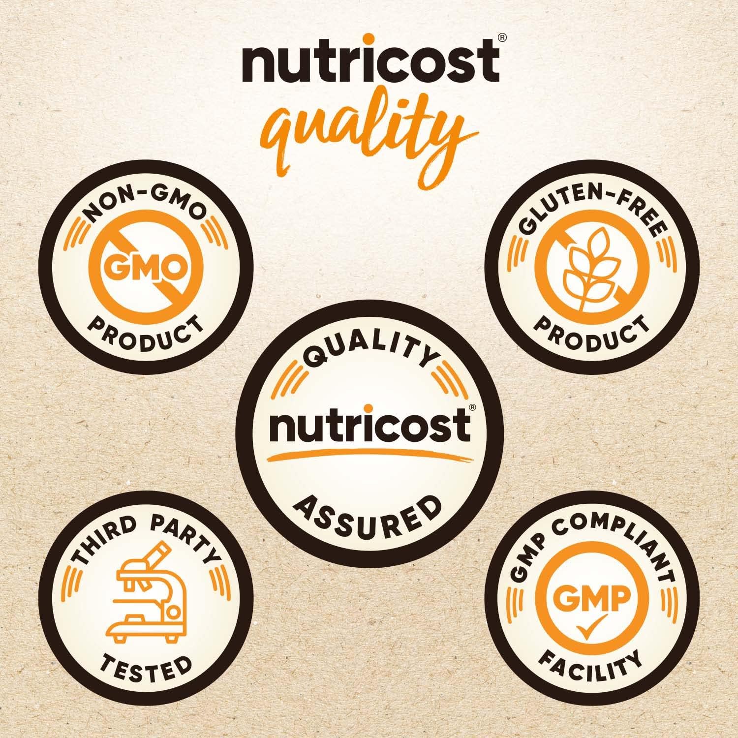 2LB Nutricost Organic Double Chocolate Whey Protein Concentrate - Gluten-Free, Non-GMO