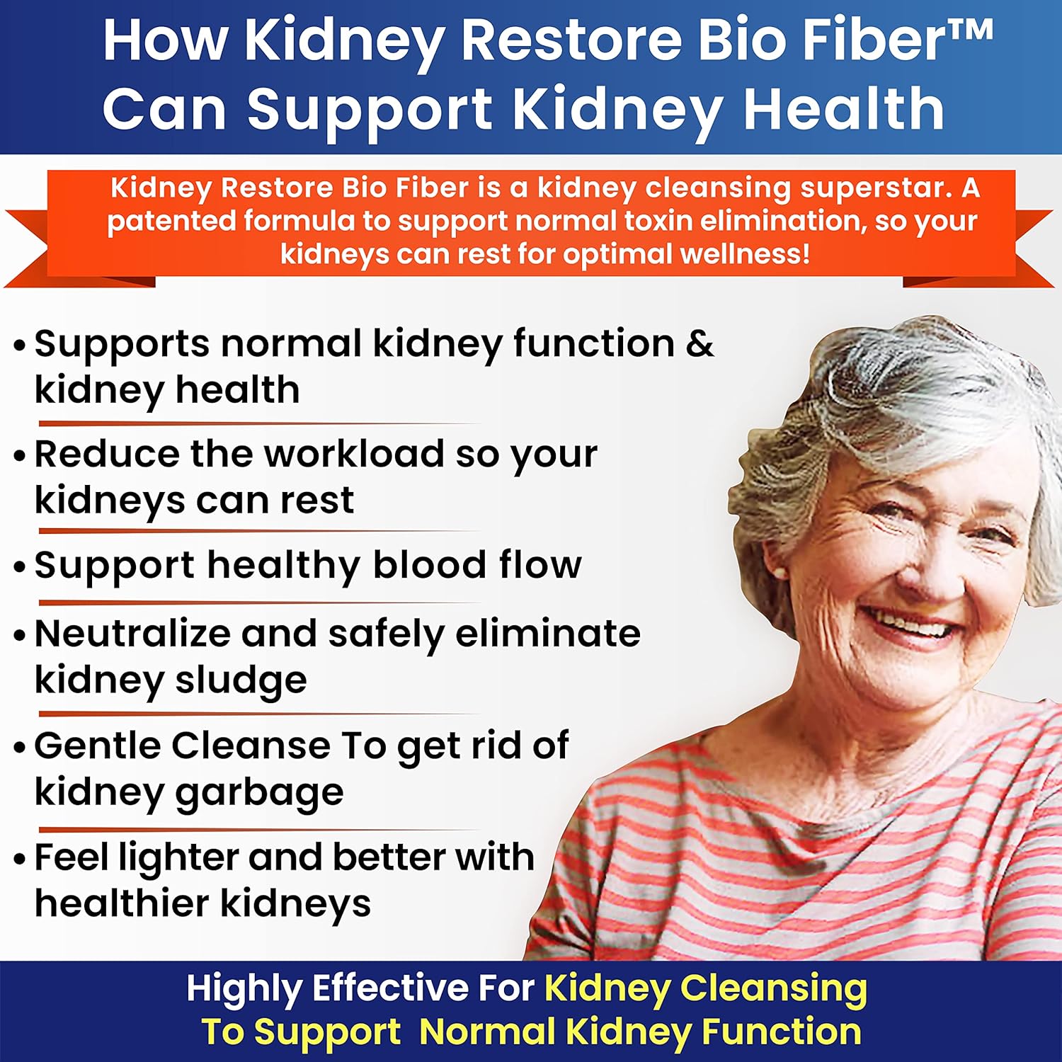 2LB Organic Sodium Bicarbonate & 2.5 LBS Bio Fiber Kidney Cleanse Bundle - Supports Kidney Health, Alkaline Superfoods, Immune Support & Detox