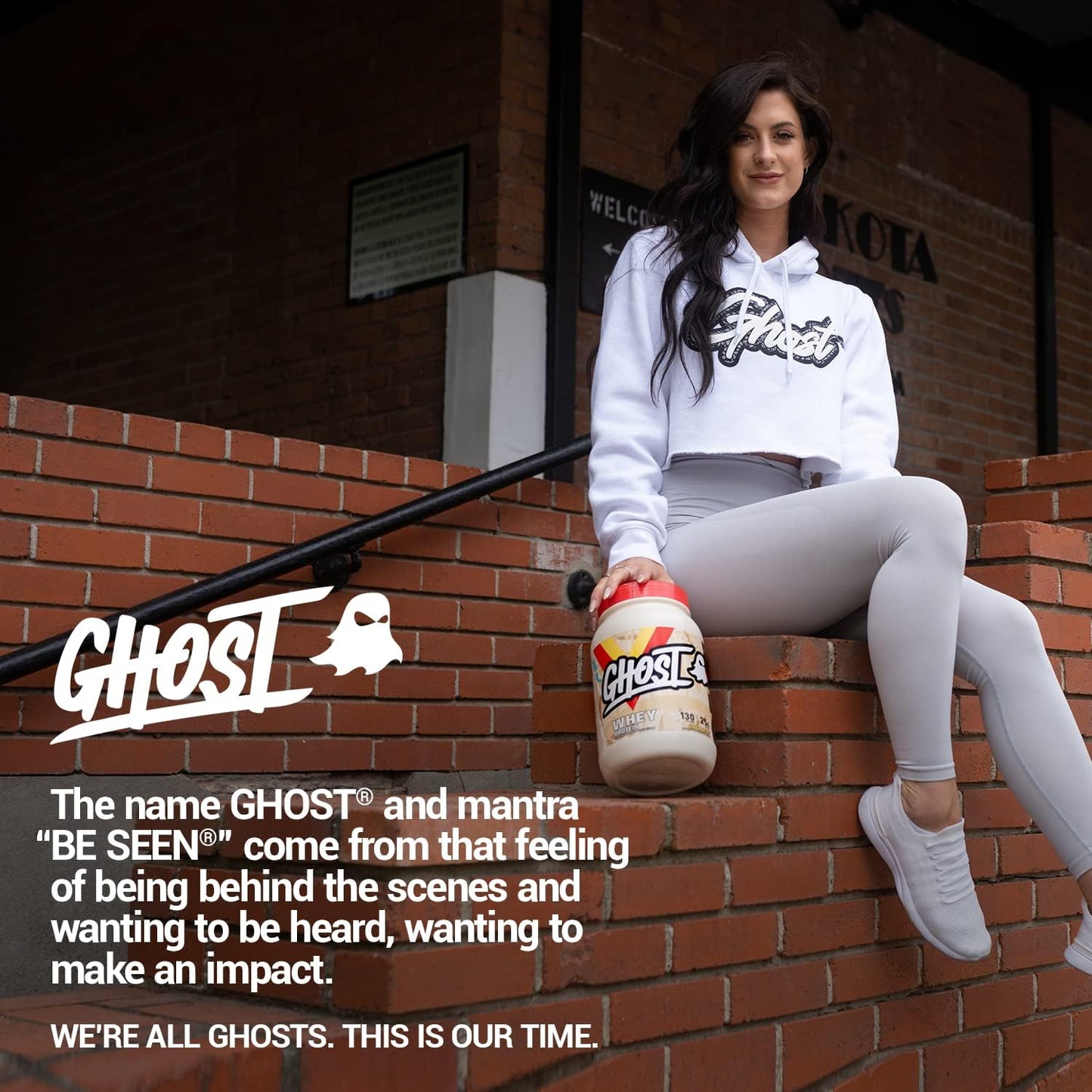 2LB Tub of GHOST Whey Protein Powder in Cereal Milk Flavor with 25G of Protein - Isolate, Concentrate & Hydrolyzed Blend - Post Workout Shakes - Soy & Gluten Free