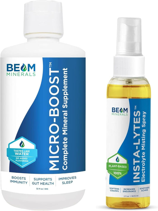 2oz Beam Minerals Micro-Boost Humic Mineral Blend with Insta-Lytes Liquid Electrolytes
