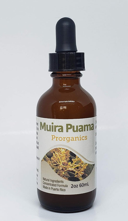 2oz Muria Puama Concentrated Tincture by Prorganics - Pure Herbal Supplement for Men's Health