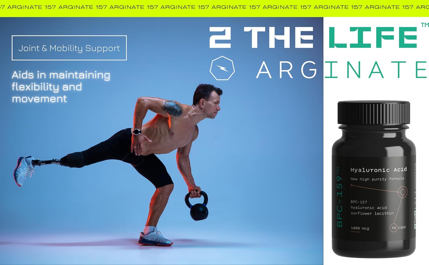 2THELIFE Protective Compound 1000mcg Gluten Free Supplement - 90 Capsules - Promotes Faster Recovery and Gut Healing